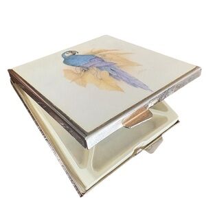 Vintage Parrot Pillbox